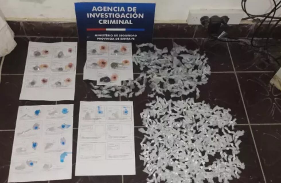 Secuestraron mas de 400 dosis de droga en allanamientos