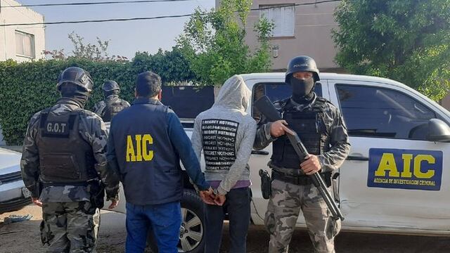 Detención de uno de los sospechosos de una violación en manada, en Pilar, en 2018