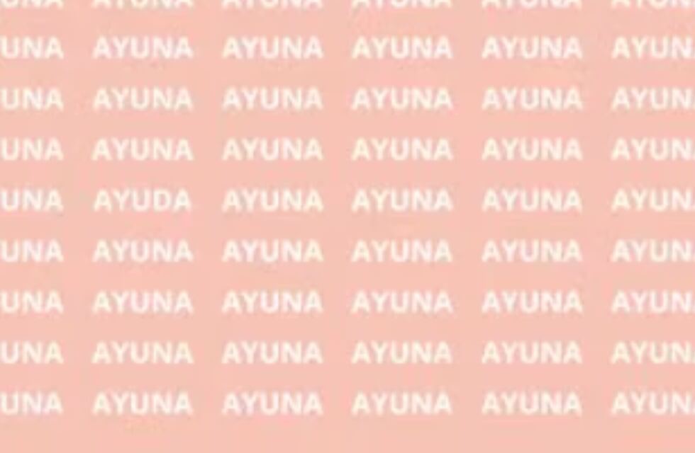 Acertijo visual para expertos: ¿podrás hallar la palabra “ayuda” en menos de 6 segundos? solo los más hábiles lo logran