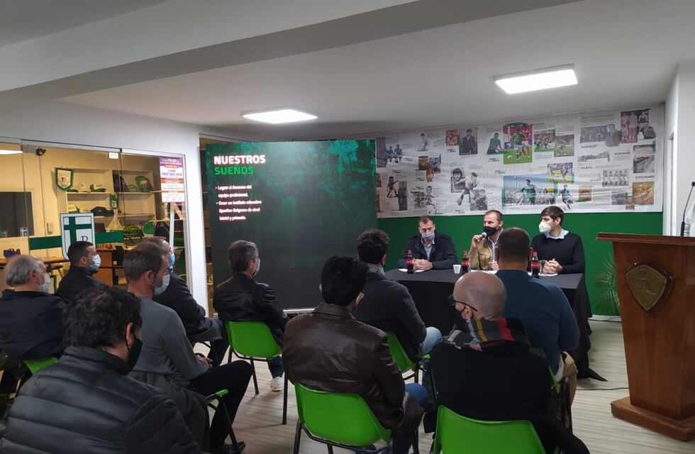 Sportivo Belgrano presentó un proyecto basado en un trabajo a 10 años
