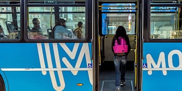 El Transporte Urbano de Pasajeros (TUP) funciona bajo protocolo sanitario por la pandemia de coronavirus. (@movilidadros)