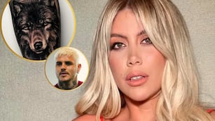 Wanda Nara y Mauro Icardi.