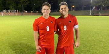 Los hermanos Maximiliano y Lucas Galizzi.