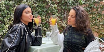 Rosalía festejó su cumpleaños en París con Kylie Jenner, Timothée Chalamet y más invitados de lujo