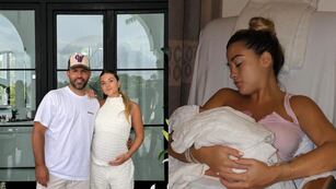 La pareja vive en Estados Unidos y preparó un cuarto a detalle para su hija.