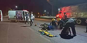 Fallece motociclista en Jardín América