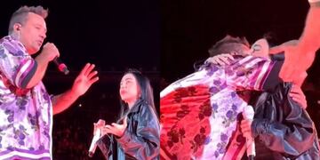 Nicki Nicole cantó un tema inédito con Tan Biónica en Vélez y le hizo una insólita propuesta a Chano