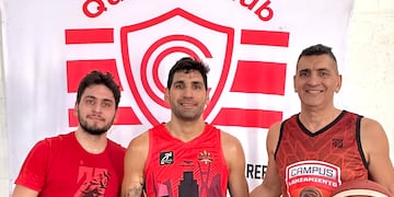 Chuzito eligió el Club Quique para seguir con su ritmo de entrenamiento.