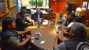 El vicegobernador Alberto Bernis analizó con la dirigencia local de la UOCRA los avances del Plan Maestro del Gobierno de Jujuy.