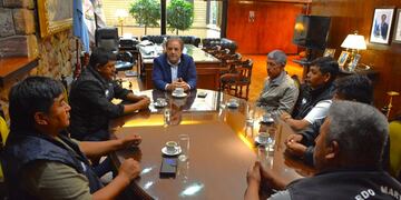 El vicegobernador Alberto Bernis analizó con la dirigencia local de la UOCRA los avances del Plan Maestro del Gobierno de Jujuy.