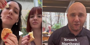 Dos influencers mostraron qué comieron.