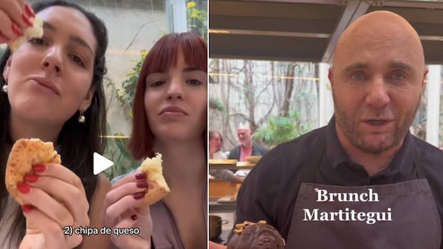 Dos influencers mostraron qué comieron.