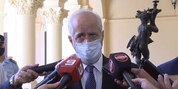 El ministro de Defensa estuvo en Paraná.