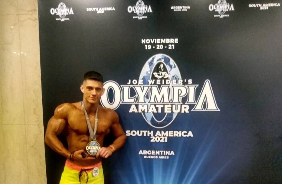 El sanrafaelino Facundo Navarrete se coronó campeón sub 23 en el Mister Olympia 2021