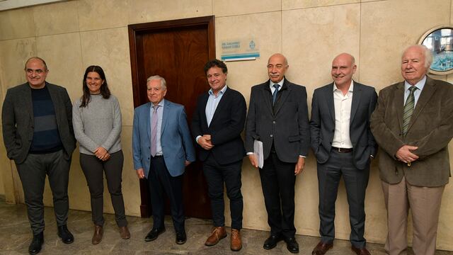 Los jueces de Suprema Corte de Justicia de Mendoza, Mario Adaro, Teresa Day, Julio Gómez, Omar Palermo (foto), José Valerio, Dalmiro Garay y Pedro Llorente.
Foto: Orlando Pelichotti
