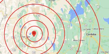 Sismo en San Juan.