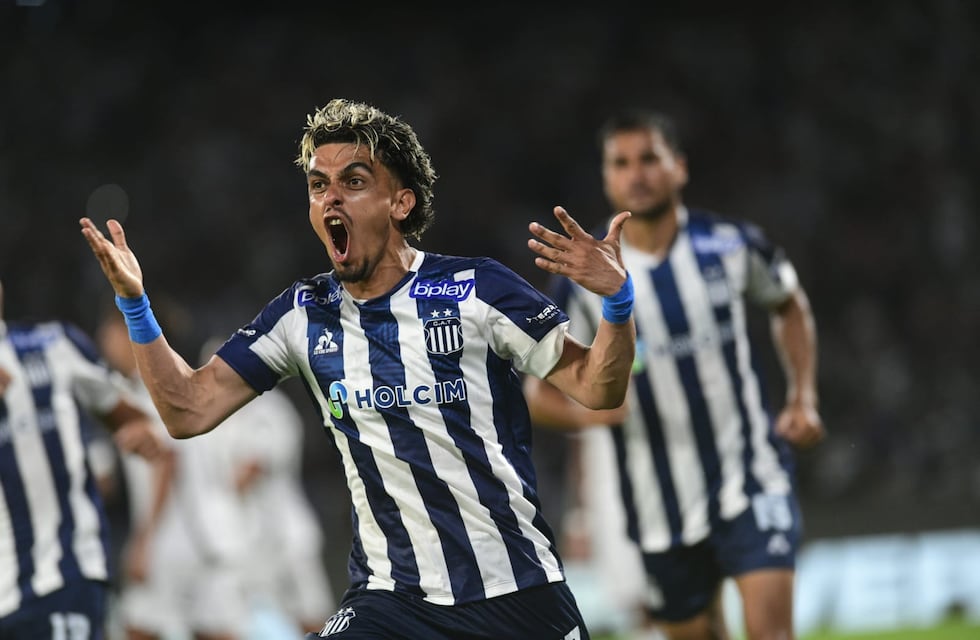 Ronaldo Martínez se estrenó como goleador en Talleres con festejo a lo Cristiano