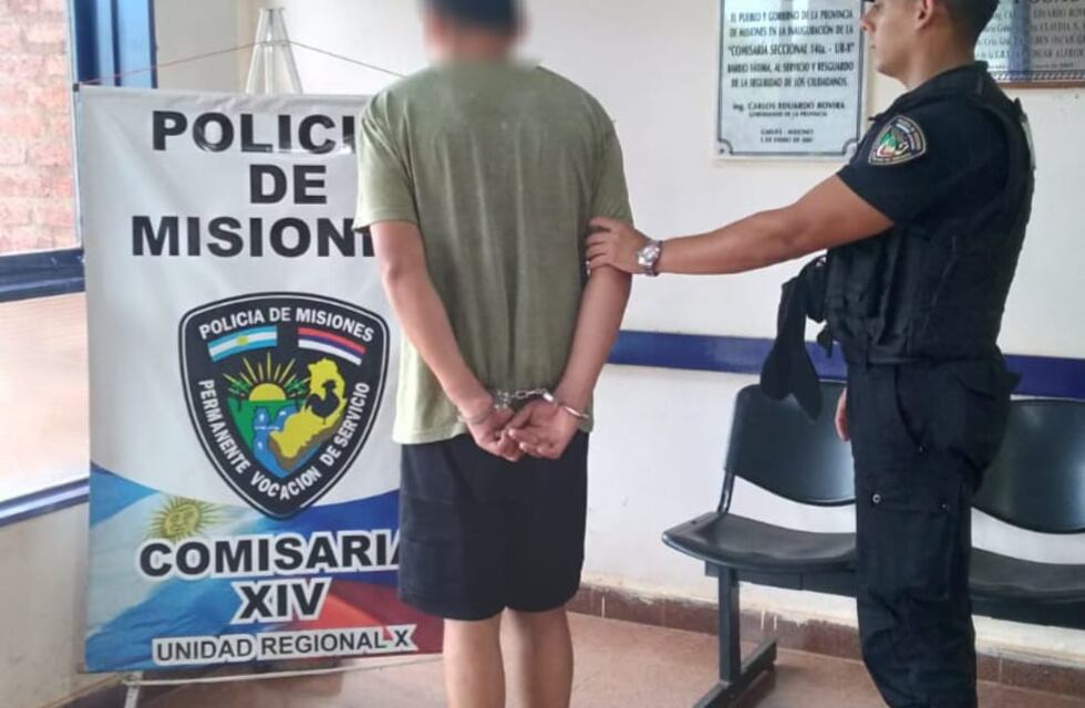 Garupá: robó un celular a punta de machete y fue detenido