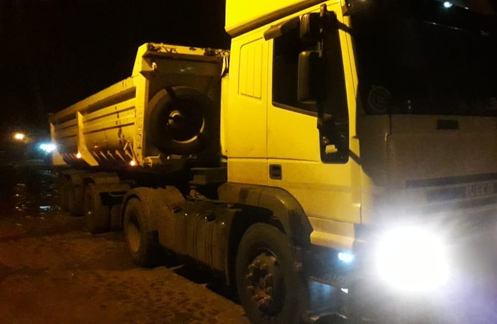 San Ignacio: conducía alcoholizado un camión y fue detenido luego de evadir un control policial