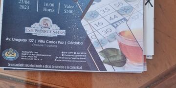 Gran Te Bingo a beneficio