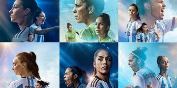 Primer poster de la Selección Femenina de Fútbol