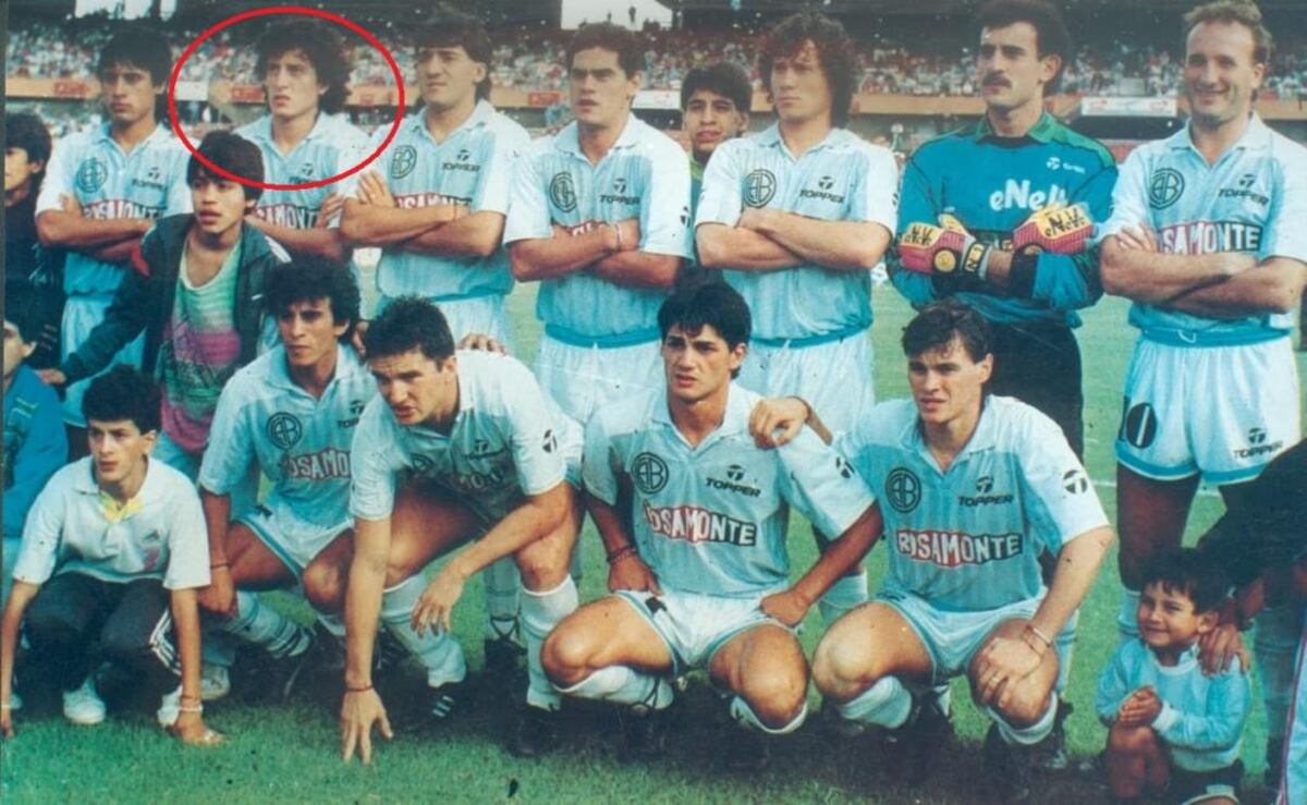 Germán Delpino fue parte de un plantel muy recordado por los simpatizantes del club Belgrano.