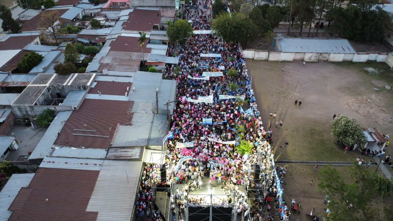 La comisionada destacó que la comunidad “ha vuelto a creer en la política” gracias a las obras provinciales.
