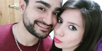 El adiós a su amada. "No hay palabras de consuelo", describe Osvaldo.