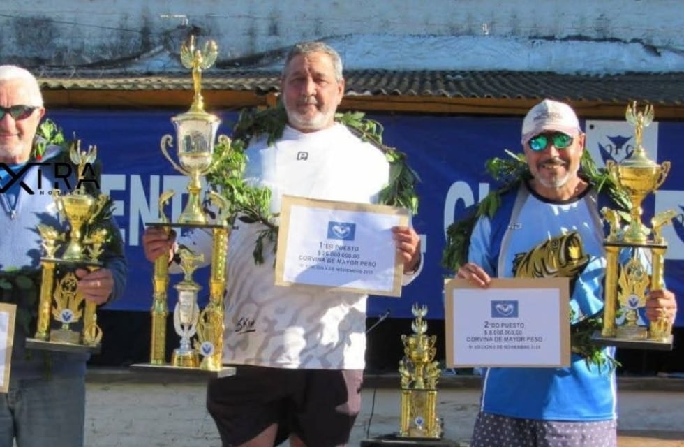 Pesca: un puntaltense ganó el Concurso a la Corvina Mayor
