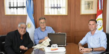 El intendente de La Cumbre visitó Rafaela