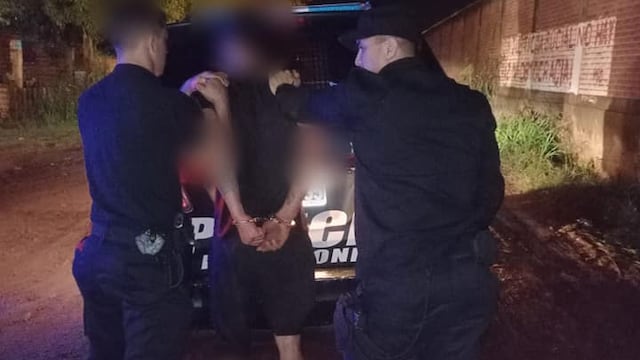 Puerto Iguazú: quedó filmado robando y fue detenido.