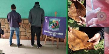 Dos jóvenes detenidos por abigeato en San Ignacio