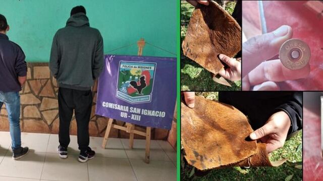 Dos jóvenes detenidos por abigeato en San Ignacio