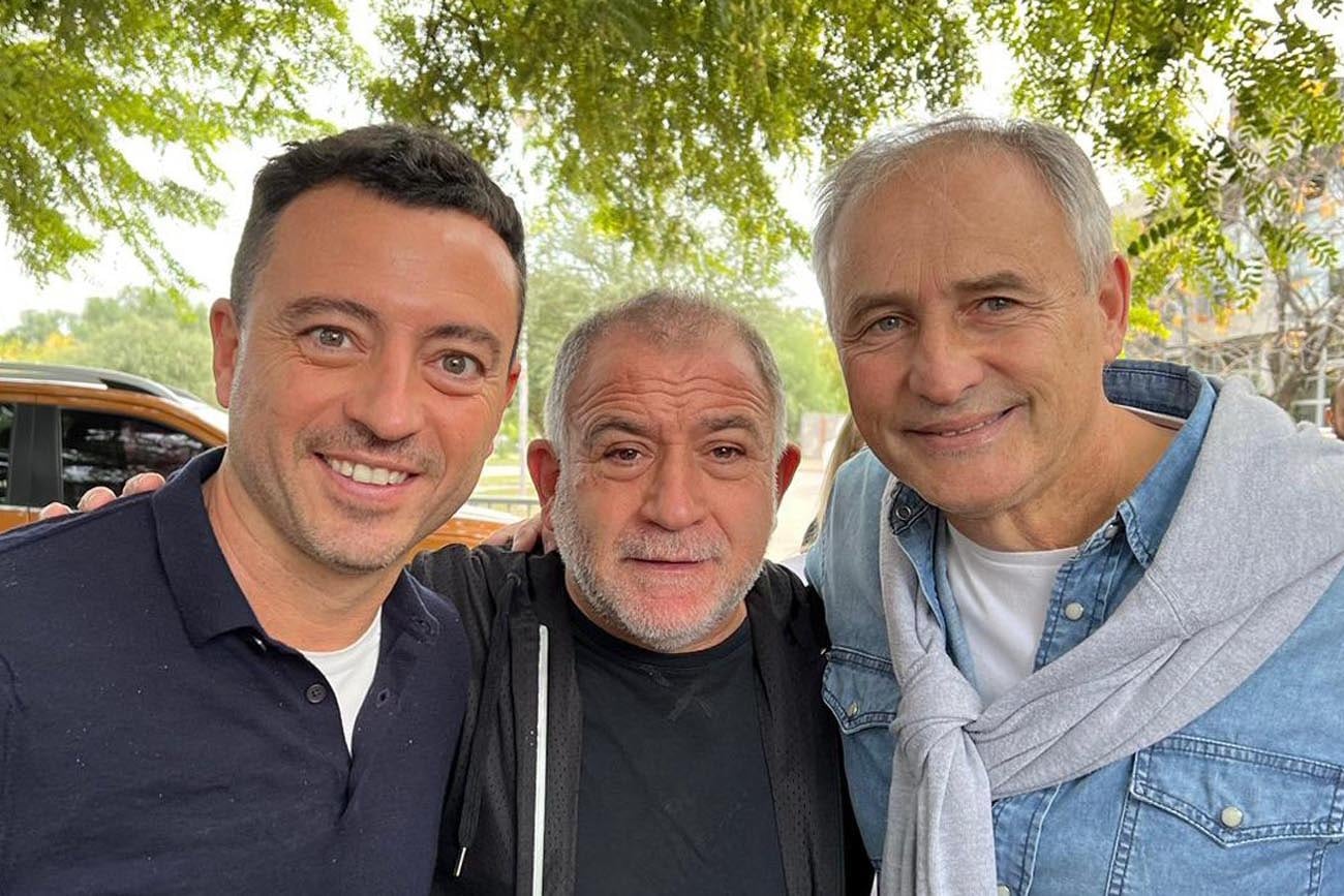 Elecciones 2023: Rodrigo de Loredo, Luis Juez y Héctor "la Coneja" Baldassi. (La Voz)