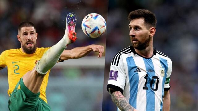 Argentina y Australia se la juegan por un lugar entre los ocho mejores del Mundial de Qatar 2022.