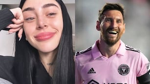 La insólita confesión de Nicki Nicole al darle un particular regalo a Lionel Messi
