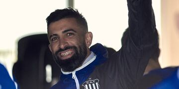 Michael Santos ayudó a que encuentren a un caniche perdido. Y va por más (Prensa Talleres).