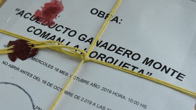 Abrieron las propuestas técnicas para la construcción del acueducto ganadero Monte Comán-La Horqueta.