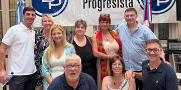 Rafaelinos que participaron del Congreso del PDP