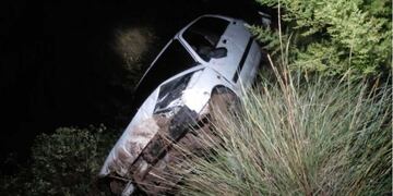 Despiste en Autopista 19 en La Francia