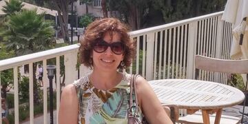 Ronit Rudman, de 55 años, falleció a raíz de los bombardeos. Foto: Facebook