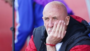 Instituto en su partido ante San Lorenzo. (Clarin / Marcelo Carroll).