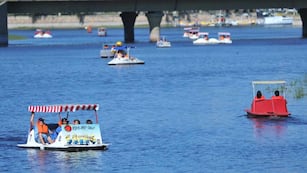CALOR. En Carlos Paz (Sergio Cejas/Archivo).
