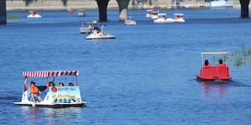 CALOR. En Carlos Paz (Sergio Cejas/Archivo).