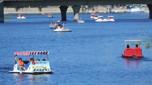 CALOR. En Carlos Paz (Sergio Cejas/Archivo).