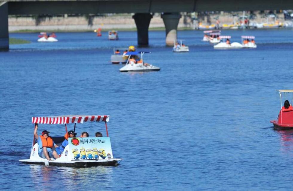 Viernes con 30 grados y vientos del Sur en Carlos Paz