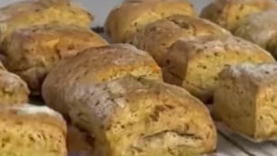 La receta de libritos saludables.