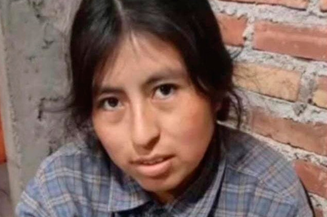 La joven que es buscada. (Alejandro Carbó)