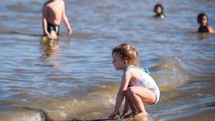 Las playas del río Paraná son uno de los lugares más visitados de la temporada.