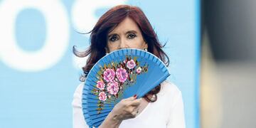 La vicepresidenta Cristina Fernández de Kirchner